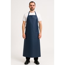 Bekiz Pu (Poliüretan) Suni Deri Bulaşıkçı Kasap Önlüğü Lacivert Renk 70 x 110  Uzunluk