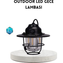Zero Land Nrtmsa Outdoor Retro Kamp Işığı Uzun Ömürlü Pil Taşınabilir Suya Dalı