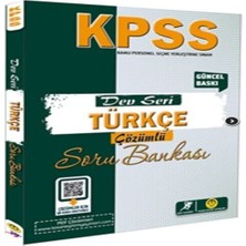 Tasarı Yayınları Kpss Türkçe Dev Seri Soru Bankası