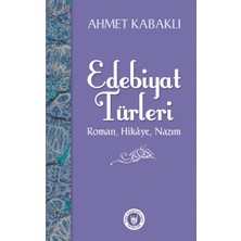 Türk Edebiyatı Vakfı Yayınları Edebiyat Türleri
