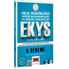 Yargı Yayınevi 2026 Ekys Okul Müdürlüğü Müdür Başyardımcılığı ve Müdür Yardımcılığı 5 Deneme