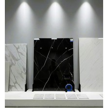 Mermer Desenli Pvc Duvar Paneli – Black