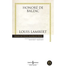 İş Bankası Kültür Yayınları Louis Lambert - Hasan Ali Yücel Klasikleri