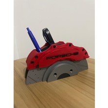 TriVox3D Porsche Fren Disk Model Masaüstü Kalemlik (Renk Seçimi Iletebilirsiniz.)
