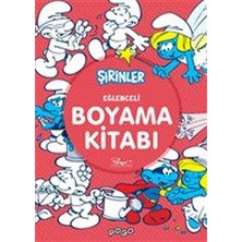 Pogo Çocuk Eğlenceli Boyama Kitabı - Şirinler