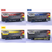 Ero Print Canon CRG 069 Standart Kapasite 4 Renk Set Çipli Muadil Toner