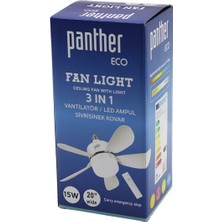 Ayder Timya 3İN1 VANTİLATÖR - LED AMPUL - SİVRİSİNEK KOVAR KUMANDALI 20 İNÇ 15W 3-KADEME HIZ 18X52CM BRKT-137252 (Timya/Go1395)  197800