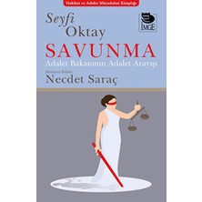 İmge Kitabevi Yayınları Savunma - Adalet Bakanının Adalet Anlayışı