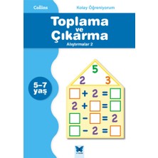 Mavi Kelebek Yayınları Collins Kolay Öğreniyorum - Toplama ve Çıkarma Alıştırmalar 2 (5-7 Yaş)