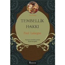 Koridor Yayıncılık Tembellik Hakkı (Bez Ciltli)