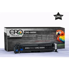 Ero Print Canon CRG 069H Siyah Muadil Toner - 7600 Sayfalık Çipli Toner