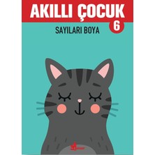 Çınar Yayınları Sayıları Boya - Akıllı Çocuk 6