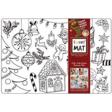 Akademi Çocuk Funny Mat - Mutlu Yıllar 33,5X48CM