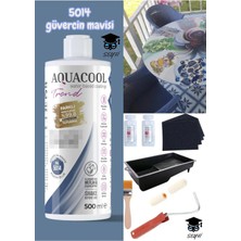 Aquacool Trend Kendiliğinden Vernikli Çelik Ahşap Kapı Beyaz Eşya Mutfak Dolabı Fayans Petek Metal Boya 500 ml Set