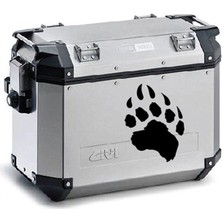 AK-SA-STR Pençe Desenli Motosiklet Çanta Sticker Etiket Modeli - 2