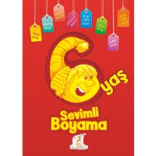 Ren Kitap Sevimli Boyama 6 Yaş
