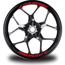 AK-SA-STR Tracer 9 Gt Yazılı 8li Jant Içi Yazı Sticker Etiket