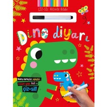 İndigo Kitap Çiz – Sil Aktivite Kitabı Dino Diyarı