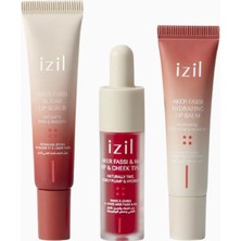 Fassi Poppy Glow Lip Trio, Dudak ve Yanak Seti