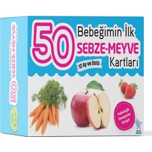 Minik Damla Bebeğimin Ilk 50 Sebze-Meyve Kartları