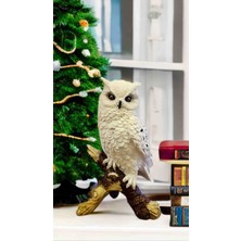 Lemonade Concept Hedwig Figür Baykuş Harry Potter Koleksiyonluk Heykel (Mermer Tozu Karışımı)