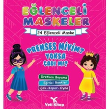 Yeti Kitap Eğlenceli Maskeler Prenses Miyim Yoksa Cadımı ?
