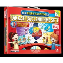 Adeda Yayıncılık Dikkati Güçlendirme Seti  Anasınıfı – 5 Yaş- Neuro-Via