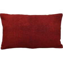 Zehra Abla Halı Yeni El Dokuma Dekoratif Lumbar Kilim Kırlent Yastık Kılıfı 6848