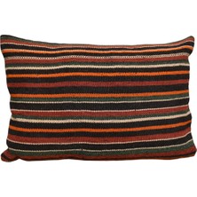 Zehra Abla Halı Yeni El Dokuma Dekoratif Kilim Kırlent Yastık Kılıfı 6916