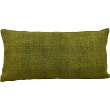 Zehra Abla Halı Yeni El Dokuma Dekoratif Lumbar Kilim Kırlent Yastık Kılıfı 6876