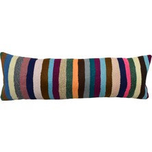 Zehra Abla Halı Yeni El Dokuma Dekoratif Lumbar Kilim Kırlent Yastık Kılıfı 6903