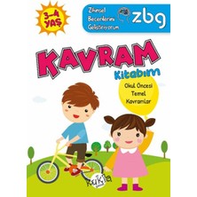 Kukla Yayınları Zbg 3-4 Yaş Kavram Kitabım