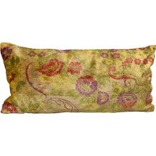 Zehra Abla Halı Yeni El Dokuma Dekoratif Lumbar Kilim Kırlent Yastık Kılıfı 6863