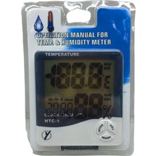 Ayder Timya TEMPERATURE HTC-1 DİJİTAL SAAT - SICAKLIK - NEM ÖLÇER (Timya/Go1395)  198847