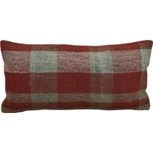 Zehra Abla Halı Yeni El Dokuma Dekoratif Lumbar Kilim Kırlent Yastık Kılıfı 6865