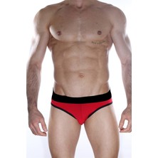 Hafif Giyim Erkek Kırmızı Fantezi Seksi Jockstrap DM012114HF