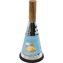 Ayder Timya 8 İNÇ - HUNİ MODEL   AHŞAP - BAMBU SAPLI  METAL RENDE  SİLİKON TABANLI (Timya/Go1395)  199291