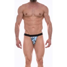 Hafif Giyim Erkek Çok Renkli Fantezi Seksi Desenli Jockstrap HF072245