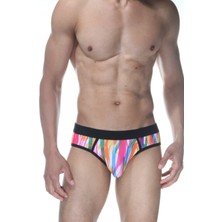 Hafif Giyim Erkek Çok Renkli Fantezi Seksi Desenli Jockstrap DM102114HF