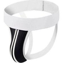 Hafif Giyim Erkek Siyah Fantezi Seksi Şerit Detaylı Jockstrap HF020320