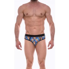 Hafif Giyim Erkek Çok Renkli Fantezi Seksi Desenli Jockstrap HF072224