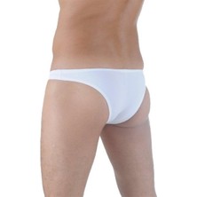 Hafif Giyim Erkek Beyaz Fantezi Seksi Slip DM291160HF