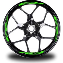 AK-SA-STR R3 Yazılı 16LI Jant Içi Yazı Sticker Etiket