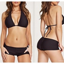 Hafif Giyim Fantezi Seksi Şortlu Bikini Takımı TSEC03123HF