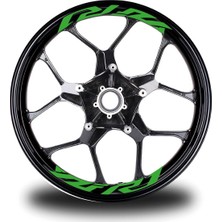 AK-SA-STR Yzf R1  Yazılı 8li Jant Içi Yazı Sticker Etiket