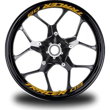 AK-SA-STR Tracer-09 Yazılı 8li Jant Içi Yazı Sticker Etiket