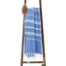 Mira Home Summer Wind Soft %100 Pamuk Peştemal 100X180 cm Mavi