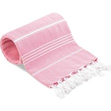 Mira Home Summer Wind Soft %100 Pamuk Peştemal 100x180 cm Pembe