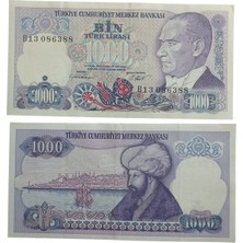Yediotuz Digital Pazarlama 7. Emisyon 1000 Türk Lirası . Cumhuriyet Dönemi Koleksiyon Kağıt Para. Numismatik