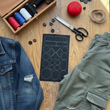 Bi Dünya Shop Siyah Yapışkanlı Yama Tamir Bantları